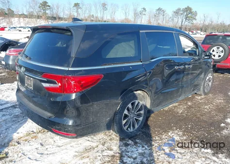 2021 Honda Odyssey Ex-L from USA, damaged, VIN 5FNRL6H77MB004699